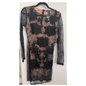 Black Lace Dress